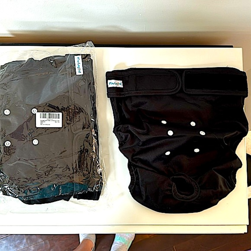 NWT! Paw Legend Washable Reusable Female Dog Diapers for Heat Cycle XL!